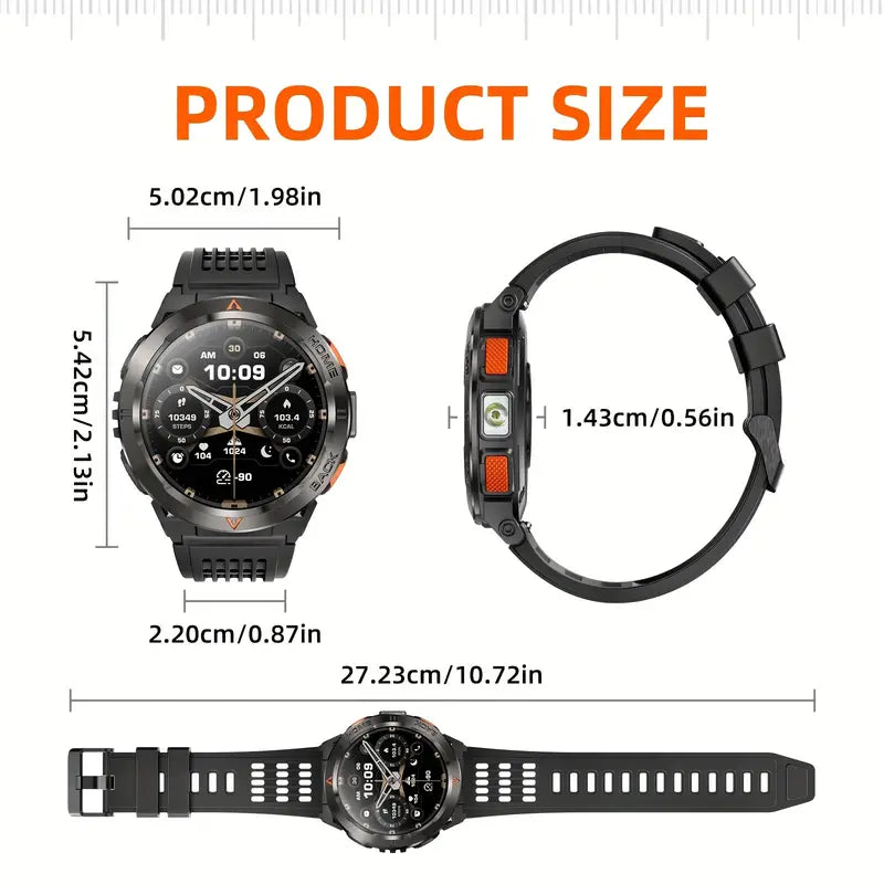 FITNESS HD AMOLED Smartwatch with GPS