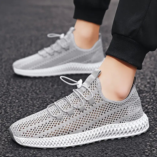 Men's Knit Breathable Running Shoes