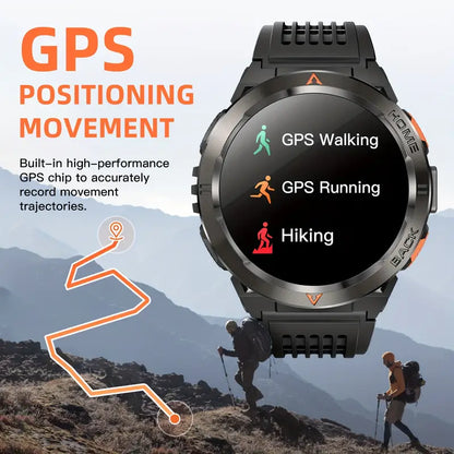 FITNESS HD AMOLED Smartwatch with GPS