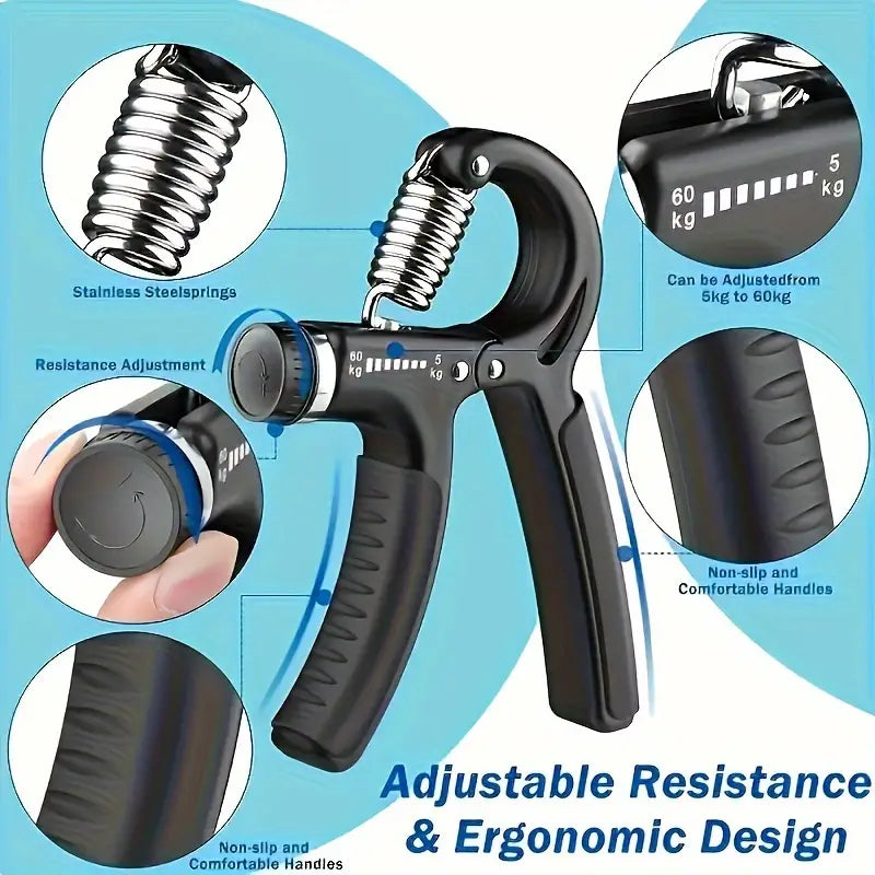 Adjustable Resistance Grip Strengthener