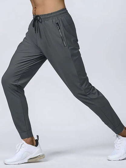 Men's Quick-Dry Active Casual Solid for Workout & Training