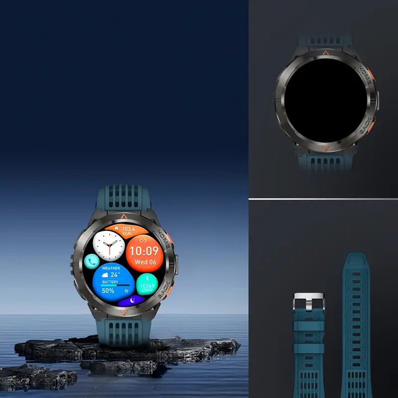 FITNESS HD AMOLED Smartwatch with GPS